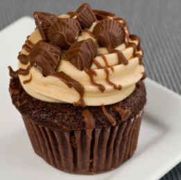 Chocolate Peanut Butter Cupcakes