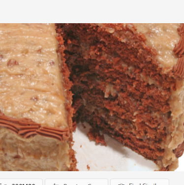 German Chocolate Cake